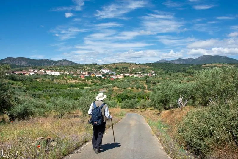 Ruta de los tres ríos en Sotoserrano. Foto de Manuel Lamas