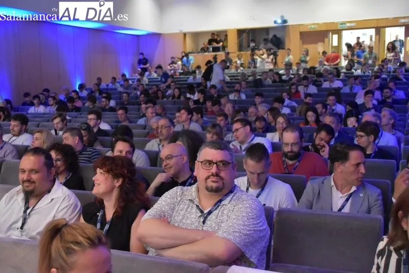 Jornada inaugural del Salamanca Tech Summit en el Palacio de Congresos. Foto de Vanesa Martins
