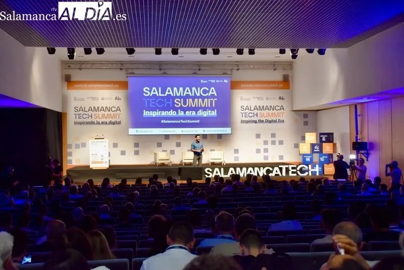 Jornada inaugural del Salamanca Tech Summit en el Palacio de Congresos. Foto de Vanesa Martins