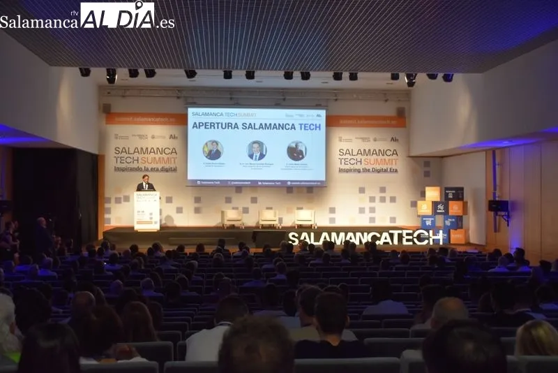 Jornada inaugural del Salamanca Tech Summit en el Palacio de Congresos. Foto de Vanesa Martins
