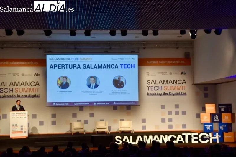 Jornada inaugural del Salamanca Tech Summit en el Palacio de Congresos. Foto de Vanesa Martins