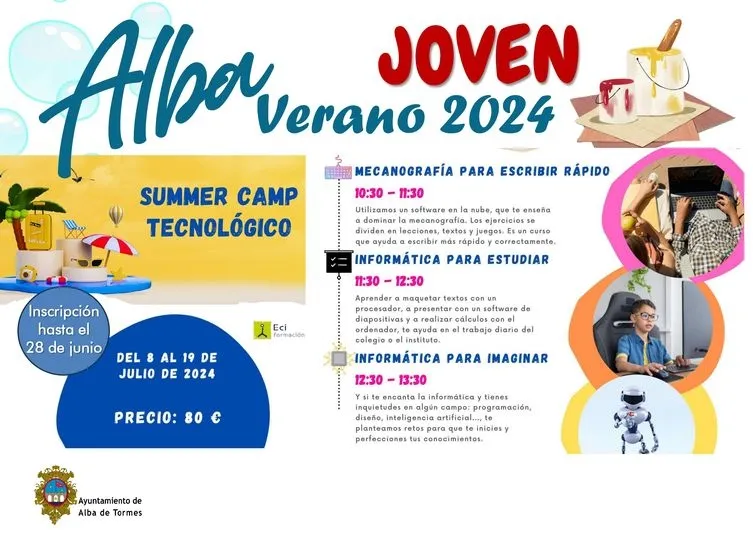 Foto 3 - El Summer Camp Tecnol&oacute;gico y un curso de pirag&uuml;ismo,  grandes novedades del verano de &lsquo;Alba Joven&rsquo; 
