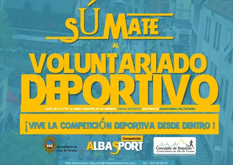 Foto 4 - Alba de Tormes busca voluntarios para las pr&oacute;ximas pruebas deportivas