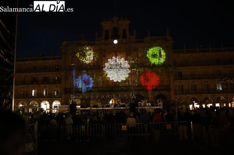 Videomapping del Colectivo Visual España. Fotos: David Sañudo.
