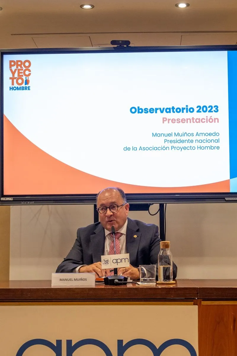 Presentación del Informe 2023 del Observatorio Proyecto Hombre sobre el perfil de las personas con problemas de adicción en tratamiento.