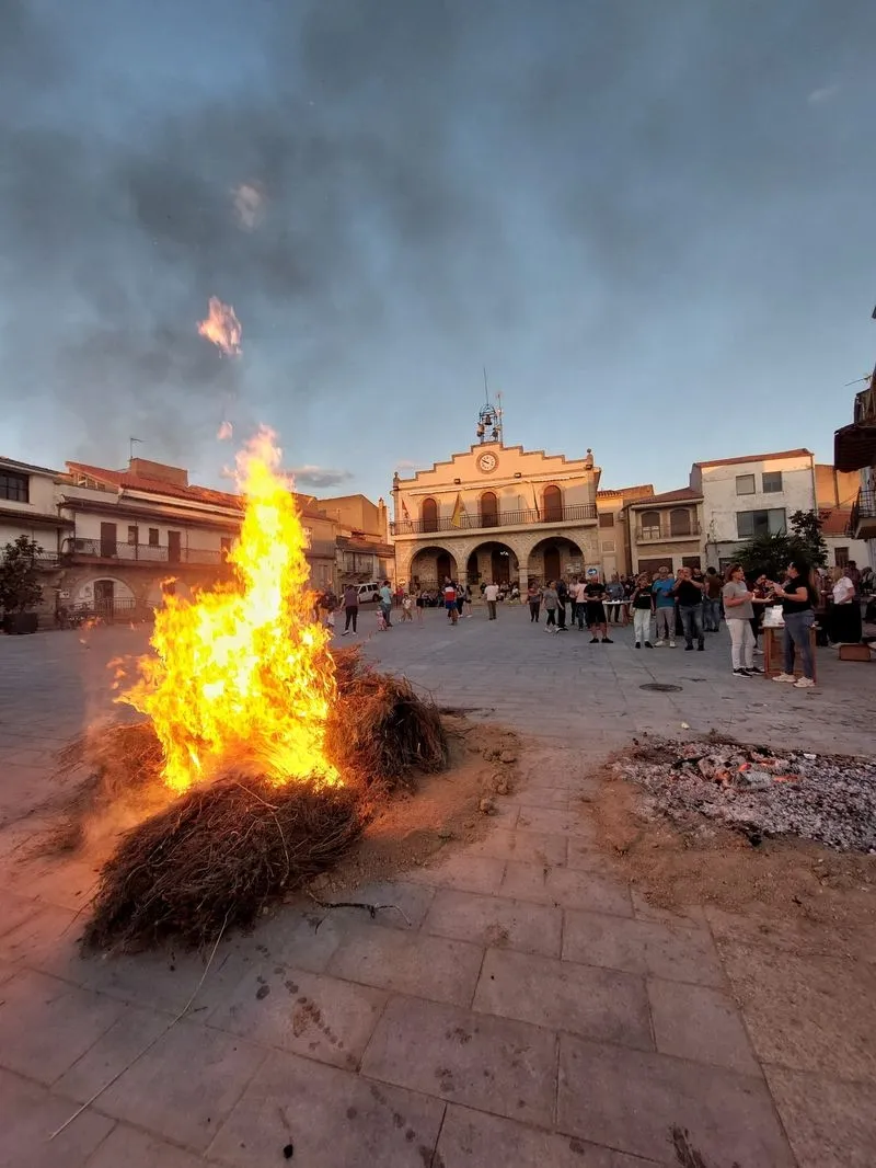Noche de San Juan de Sahagún en Villarino