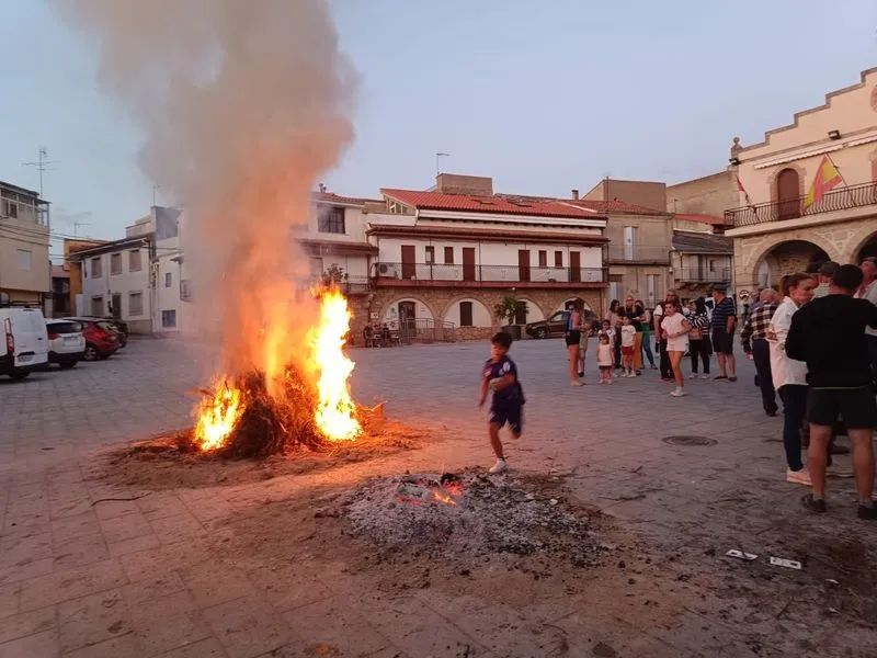 Noche de San Juan de Sahagún en Villarino