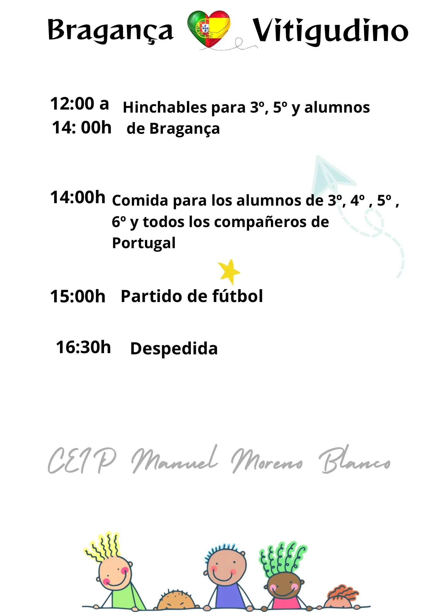 Foto 3 - El CEIP Manuel Moreno Blanco har&aacute; de anfitri&oacute;n en Vitigudino en un encuentro con profesores y alumnos de Braganza