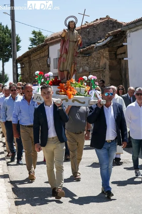 Celebración de los actos religiosos en honor en San Juan en Bogajo / FOTOS: DANIEL ROMÁN