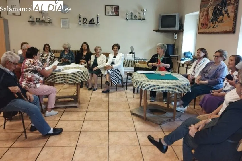 La Asociación de Mayores de Bañobárez celebra el día de su patrón