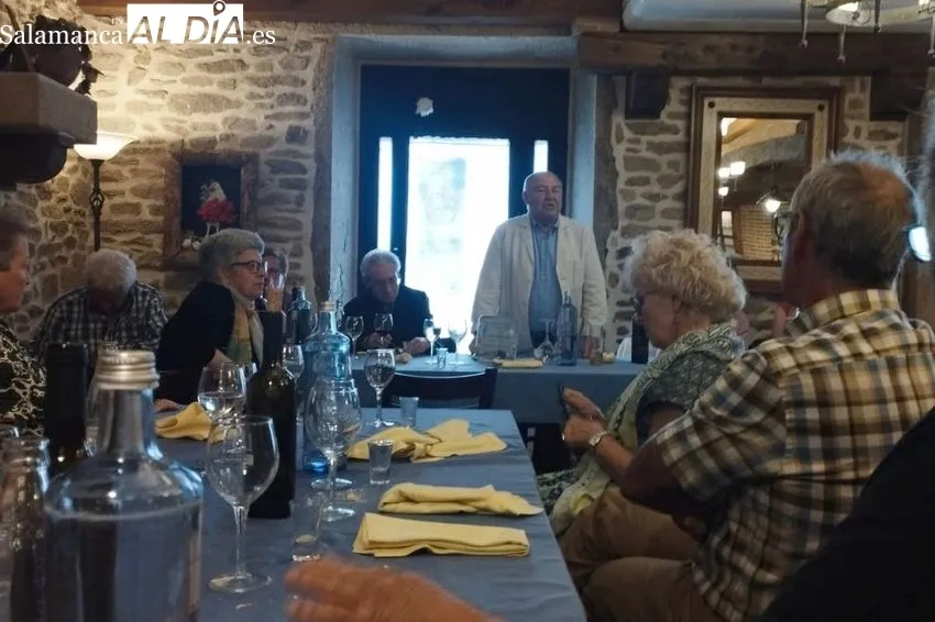 La Asociación de Mayores de Bañobárez celebra el día de su patrón