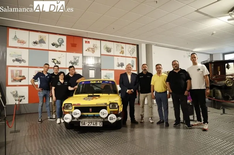 Presentación del XI Rally Entresierras Histórico-Guijuelo en el Museo de Automoción. Foto: David Sañudo