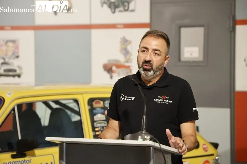 Presentación del XI Rally Entresierras Histórico-Guijuelo en el Museo de Automoción. Foto: David Sañudo