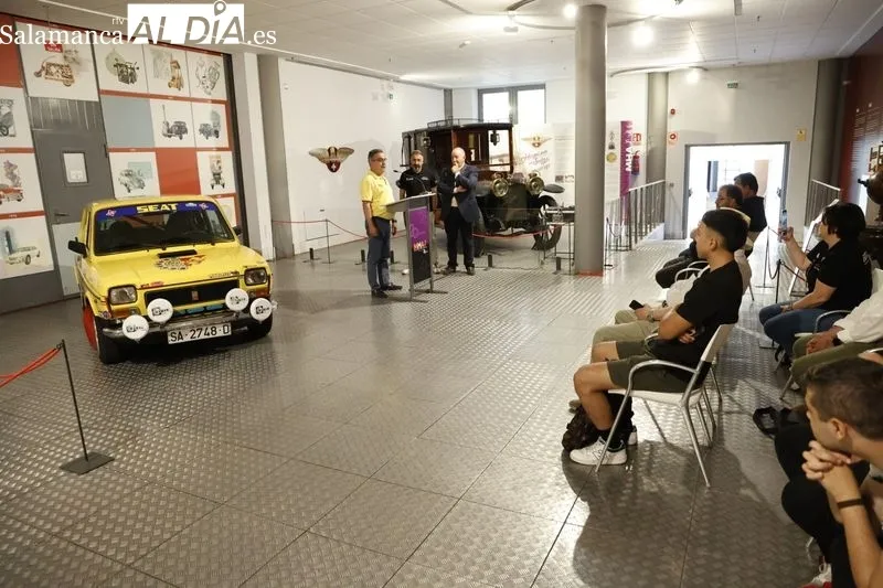 Presentación del XI Rally Entresierras Histórico-Guijuelo en el Museo de Automoción. Foto: David Sañudo
