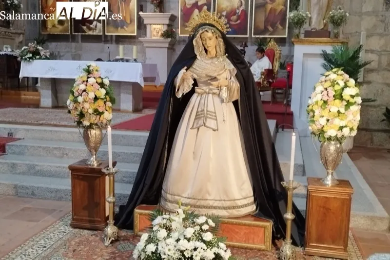 Foto 5 - Nuestra Se&ntilde;ora de la Soledad se muestra en su esplendor original tras someterse a un proceso de reestructuraci&oacute;n 