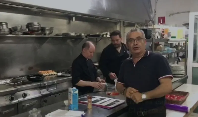 Preparativos para el banquete histórico que tendrá lugar este domingo en Hall 88