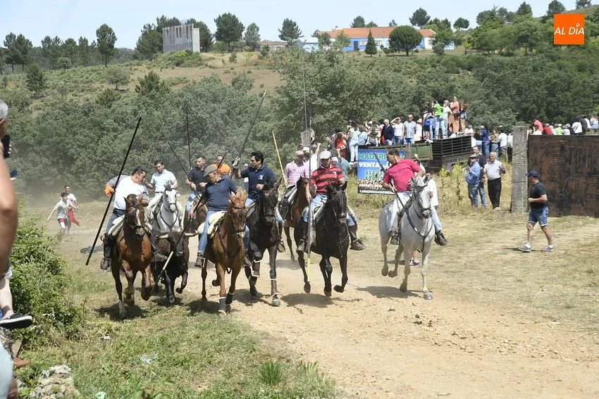 Encierro a caballo en EL Payo/ Fotos: Adrián M.Pastor