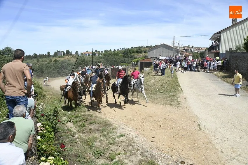 Encierro a caballo en EL Payo/ Fotos: Adrián M.Pastor
