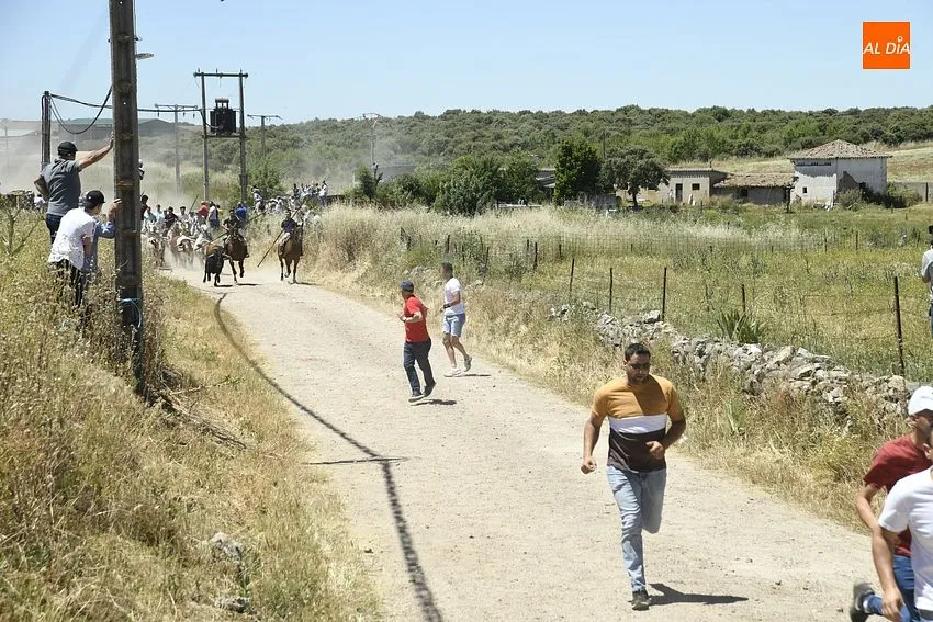 Encierro a caballo en Martín de Yeltes/ Fotos: Adrián M.Pastor