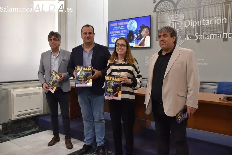 Presentación en la Diputación de Salamanca del XXV Festival Blues de Béjar. Foto: Vanesa Martins