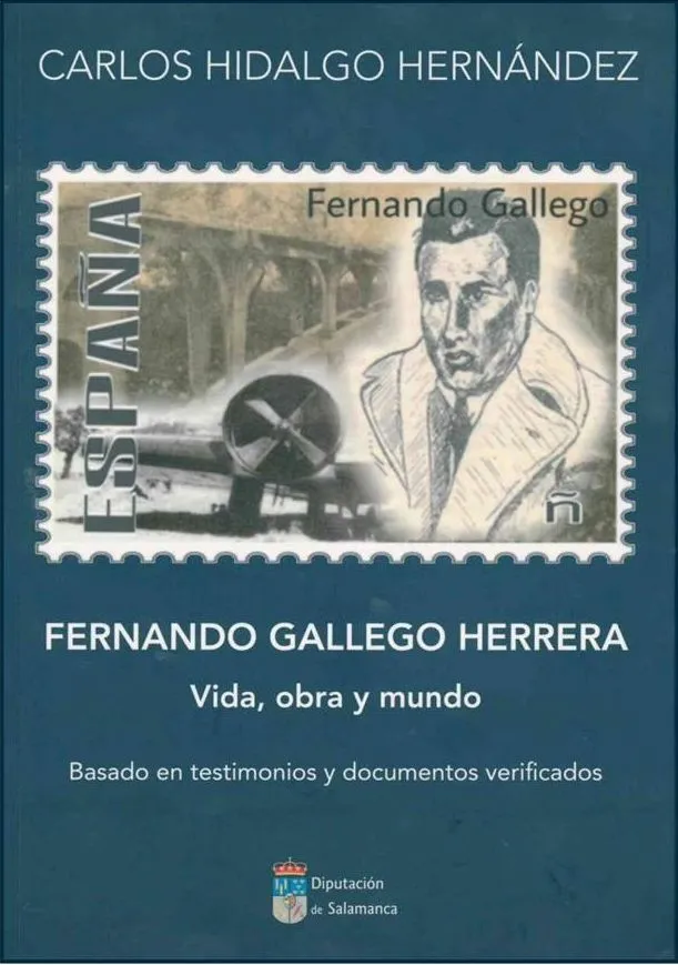 Portada del libro 'Fernando Gallego Herrera. Vida, obra y mundo' de Carlos Hidalgo Hernández