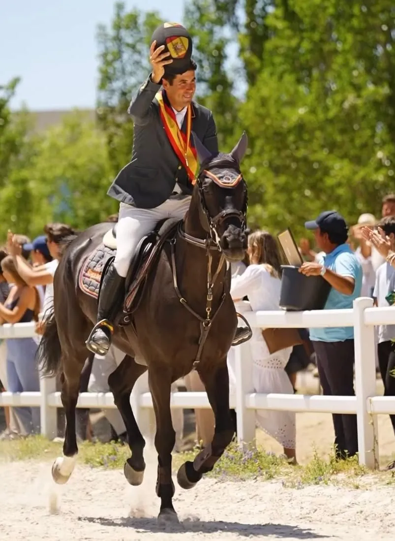 Foto 2 - Una yegua mirobrigense se proclama campeona de Espa&ntilde;a y es candidata a estar en los JJOO