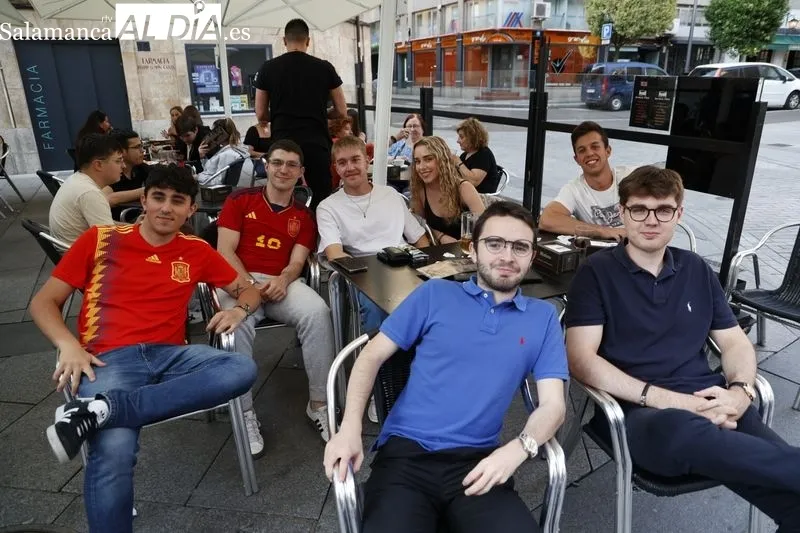 Salamanca muestra su apoyo a la Selección Española en Octavos  | FOTOS: David Sañudo 