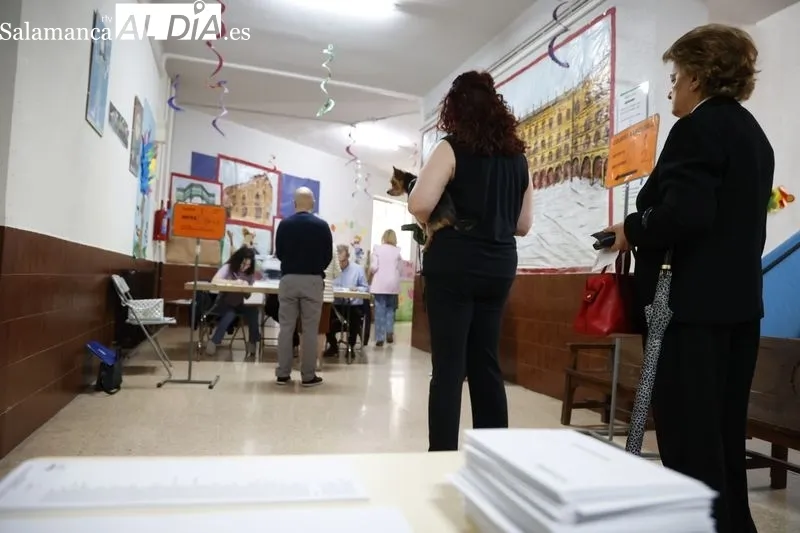 Así transcurre la mañana electoral en Salamanca | FOTOS: David Sañudo 