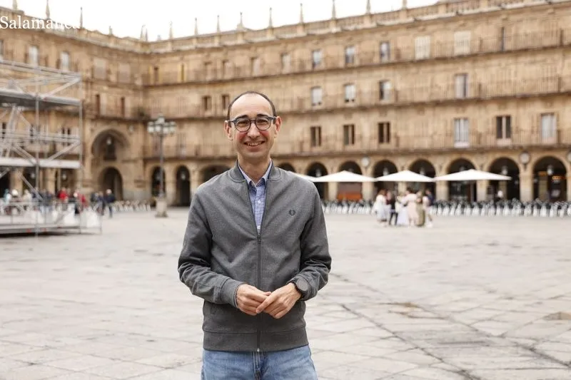 David Serrada, secretario del PSOE Salamanca | FOTO: David Sañudo 