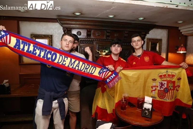 Salamanca muestra su apoyo a la Selección Española en Octavos  | FOTOS: David Sañudo 