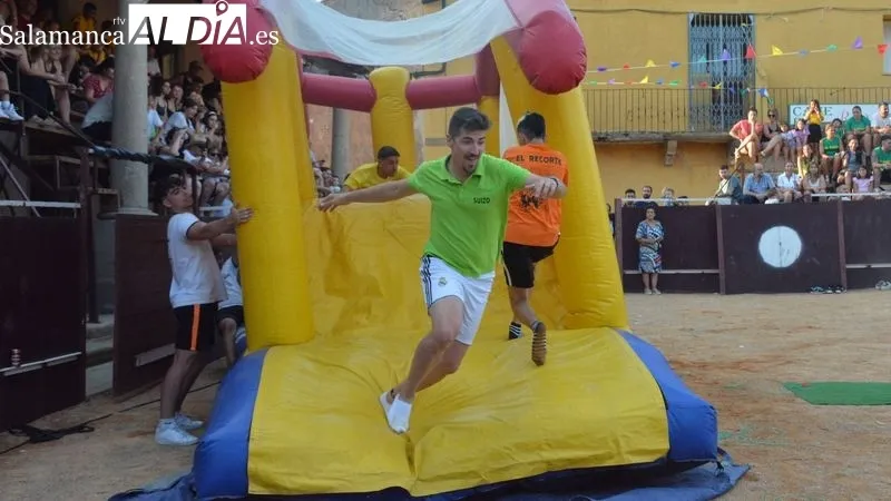 Foto 2 - Diversi&oacute;n con los juegos del Gran Prix en la &uacute;ltima tarde de las fiestas de Sobradillo