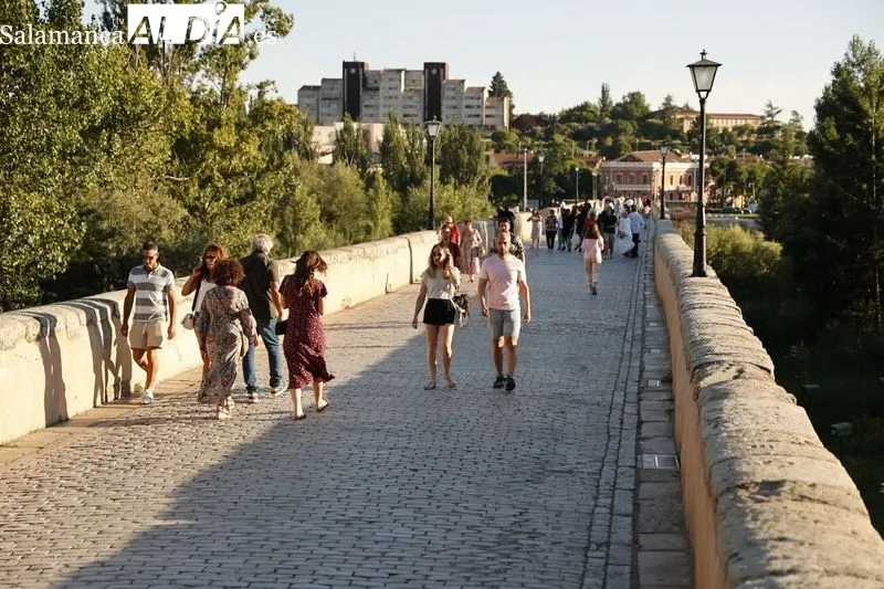 Foto 5 - Los salmantinos aprovechan el calor y se dan cita en las terrazas del centro este fin de semana