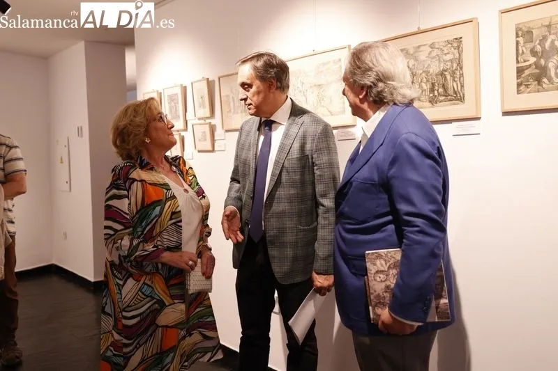 Inauguración de ‘El arte del grabado en el siglo XVI’ en la Torre de los Anaya. Fotos: David Sañudo