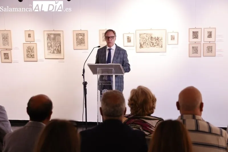 Inauguración de ‘El arte del grabado en el siglo XVI’ en la Torre de los Anaya. Fotos: David Sañudo
