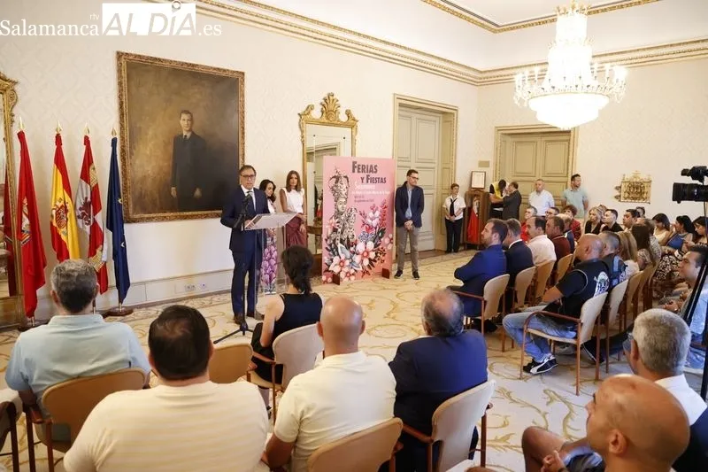 Presentación de la programación de las Ferias y Fiestas de Salamanca 2024. Fotos: David Sañudo
