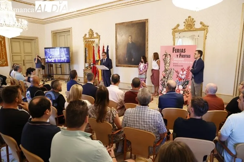 Presentación de la programación de las Ferias y Fiestas de Salamanca 2024. Fotos: David Sañudo