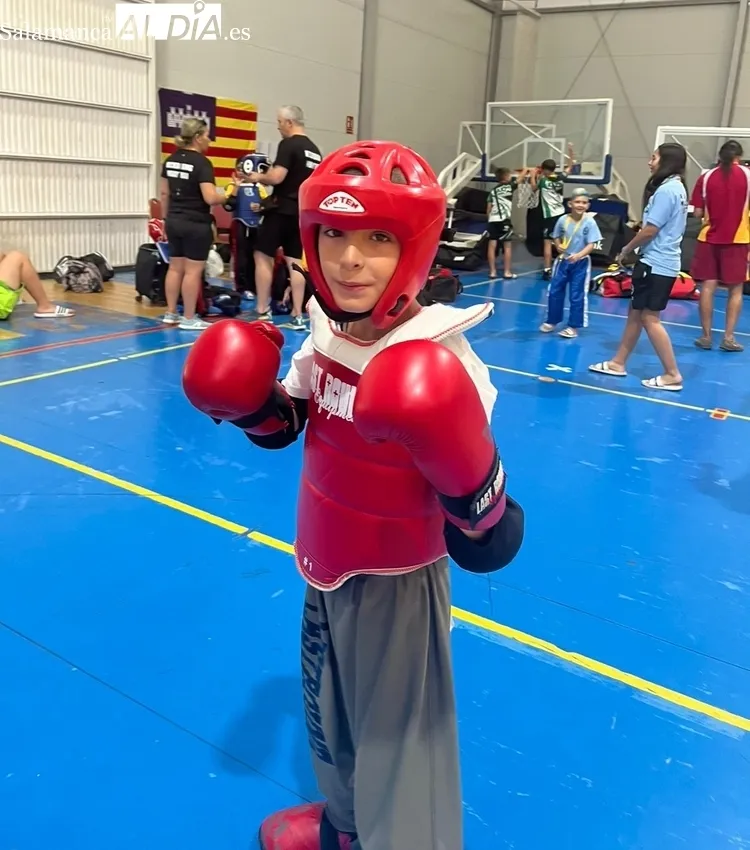 Hugo Sierra García tras lograr el campeonato de España en Guadaljara