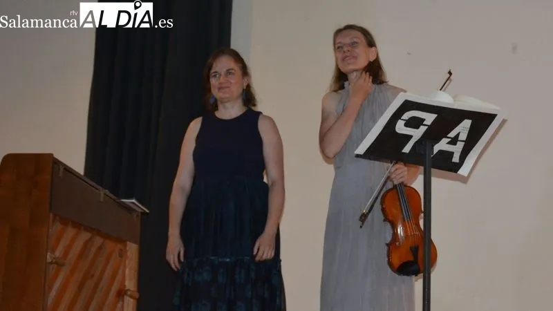 Foto 5 - Gran concierto de la violinista Karolina Michalska y la pianista Sara Olleros en Lumbrales