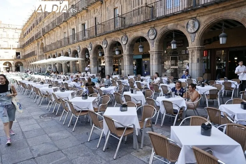 Ambiente veraniego en Salamanca. Fotos: David Sañudo.