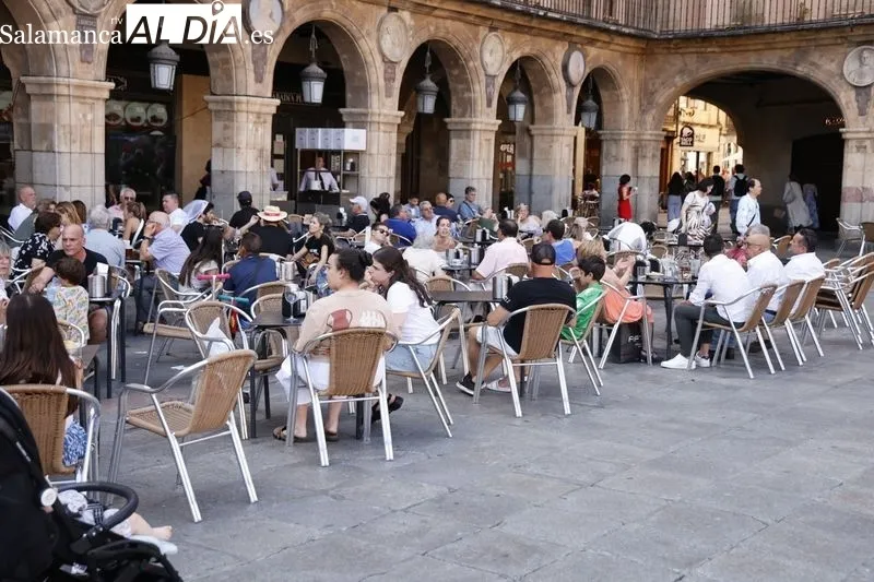 Ambiente veraniego en Salamanca. Fotos: David Sañudo.