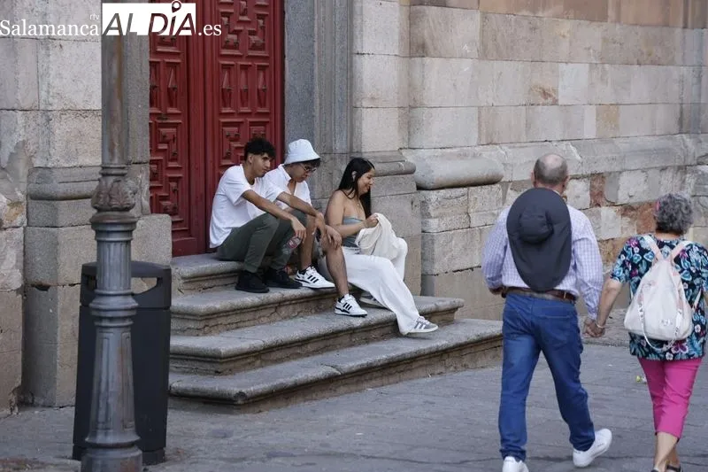 Ambiente veraniego en Salamanca. Fotos: David Sañudo.
