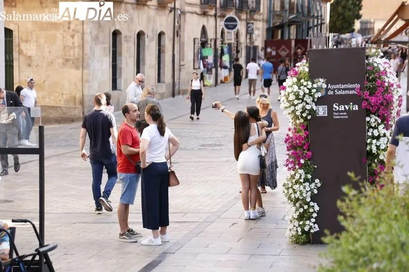Ambiente veraniego en Salamanca. Fotos: David Sañudo.