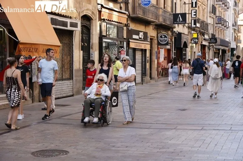 Ambiente veraniego en Salamanca. Fotos: David Sañudo.