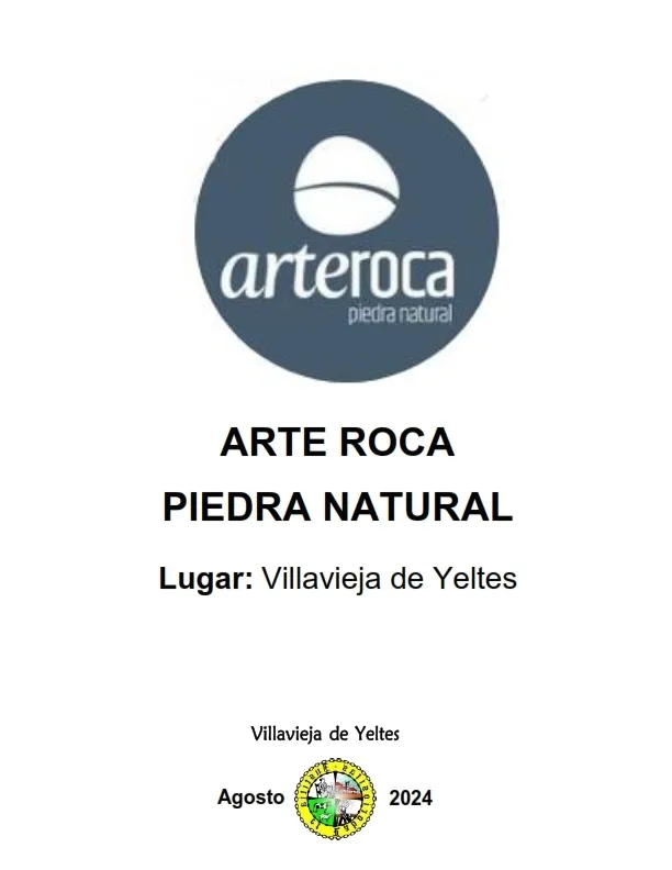 Salustiano Garcia Luffiego en una de sus exposiciones anteriores en Vitigudino / CORRAL
