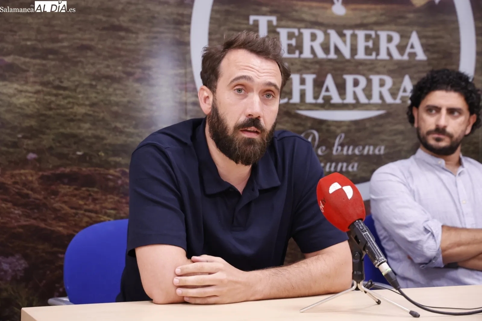 Presentación de Carlos de la Nava como nuevo jugador de Unionistas de Salamanca. Fotos: David Sañudo