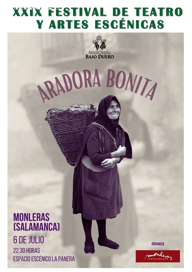 Foto 2 - Monleras comienza su verano cultural con el espect&aacute;culo de 'Aradora bonita' dedicado al trabajo de la mujer en el mundo tradicional