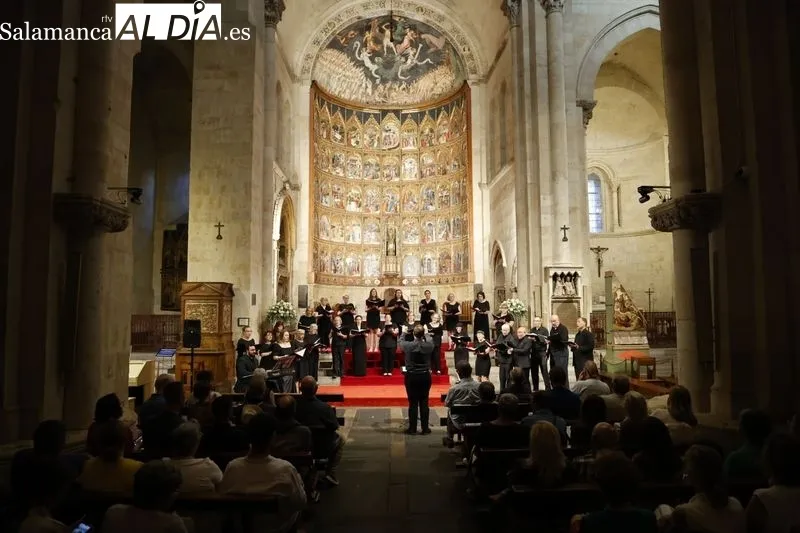 Concierto de “Voices of New Jersey” en la Catedral Vieja. Fotos: David Sañudo.