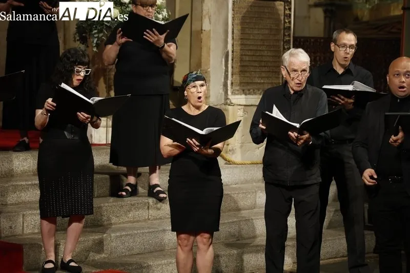 Concierto de “Voices of New Jersey” en la Catedral Vieja. Fotos: David Sañudo.