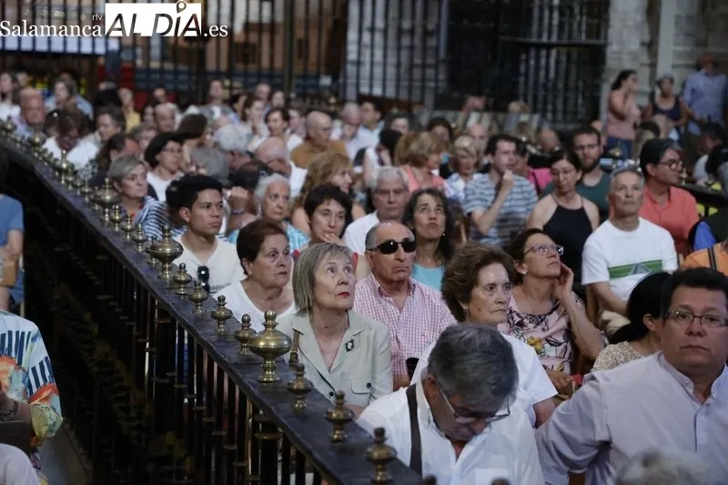 Concierto del organista Pedro Alberto Sánchez en la Catedral Nueva de Salamanca. Fotos: David Sañudo