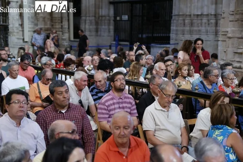 Concierto del organista Pedro Alberto Sánchez en la Catedral Nueva de Salamanca. Fotos: David Sañudo